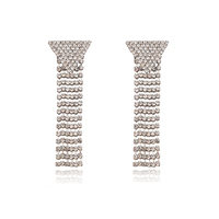 Marlin Crystal Diamante Tassel Earrings image