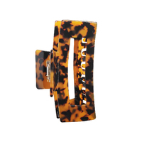 Reagan Tortoise Hair Claw - Large image