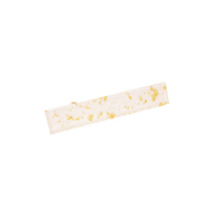 Lucille Golden Foil Alligator Clip