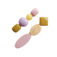 Winnie Retro Pastel Barrette Set image