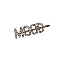 Mood Rhinestone Hair Clip