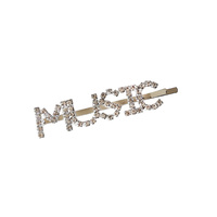 Music Rhinestone Hair Clip image
