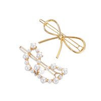 Milena Bow Tie Barrette Set image