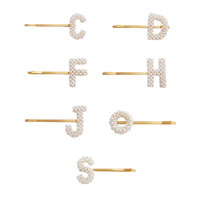 The Pearly Letter Hair Clip image