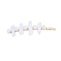 Guinevere Artisan Freshwater Pearl Hair Clip image