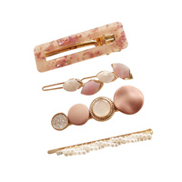 Perri Blush Mixed Barrette Clip Set image