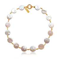 Henrietta 18K Freshwater Pearl Necklace / Choker image