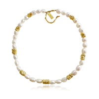 Sequoia Artisan 24K Mediterranean Pearl Necklace  image