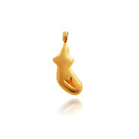 Muriel 24K Gold Body Art Pendant  image