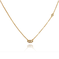 Harmonie Fine Evil Eye Necklace (Gold Vermeil) image