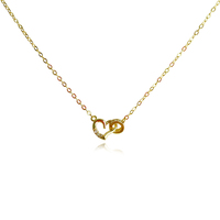 Darlene Dainty Heart Pendant Necklace (Gold) image