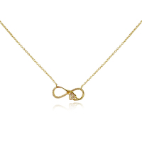 Infinite Love Pendant Necklace (Gold) image