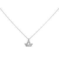 Libra Diamante Pendant Necklace (Silver) image