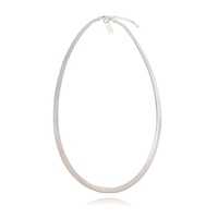 Sterlyn Snake Chain Necklace (Solid Sterling Silver) image