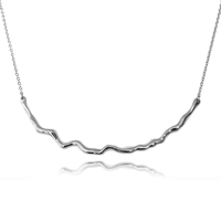 Be The Flow Artisan Necklace (Silver) image