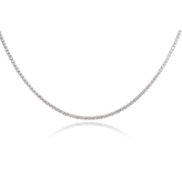 Adorabelle Fine Silver Diamante Choker image