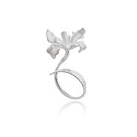 Bloom Artisan Silver Open Ring image