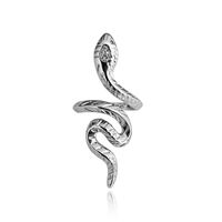 Blythia Sculptural Serpent Open Ring (Silver) image