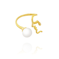 Face It Gold Vermeil Ring image