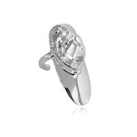 Thelma Arsty Nail Open Ring (Silver) image