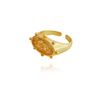 Margaux Artisan Gold Vermeil Open Ring image