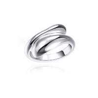 Maeve Artisan Silver Open Ring image
