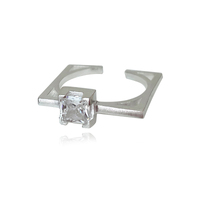 Braque Artisan Sculptural Frame Open Ring