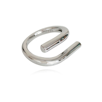 Artha Solid Sculptural Wrap Open Ring image