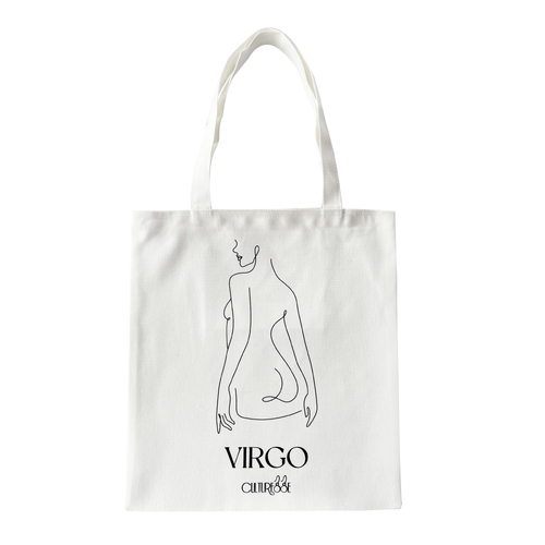 She Is Virgo Eco Zodiac Muse Tote Bag