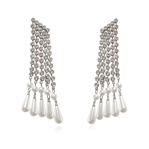 Laurell Diamante Splash Earrings