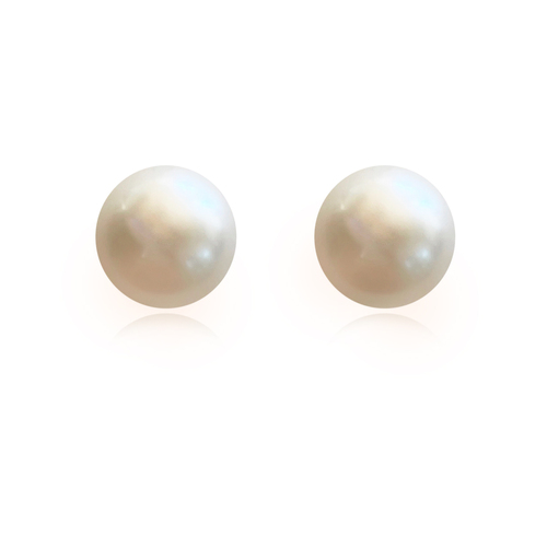 Bay Baroque Pearl Stud Earrings