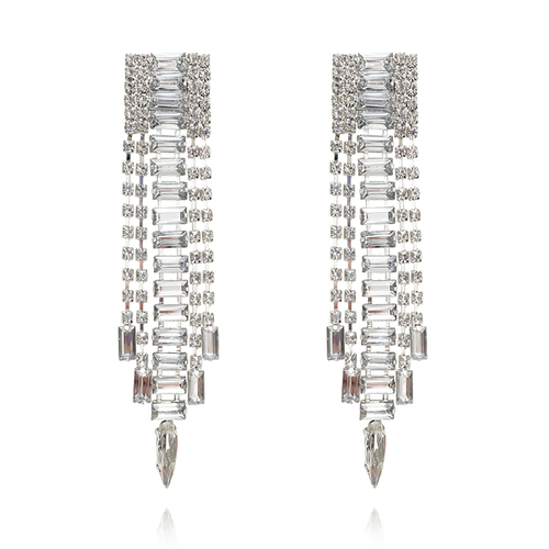 Bellatrix Catwalk Diamante Statement Earrings 