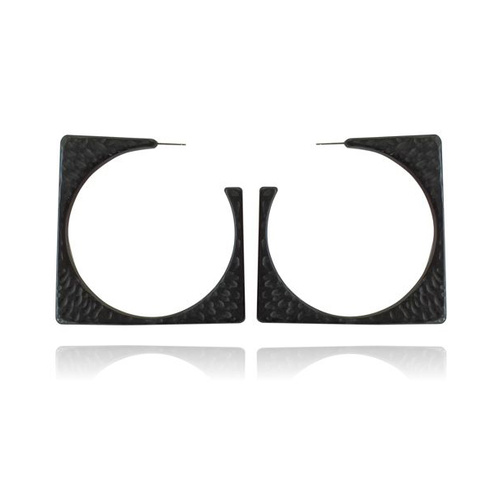Alia Geo Oversized Statement Earrings