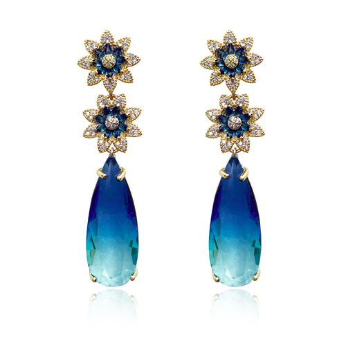 Claramay Glamour Zircon Drop Earrings