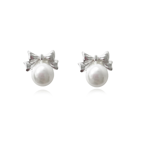Izabel Dainty Bow Stud Earrings