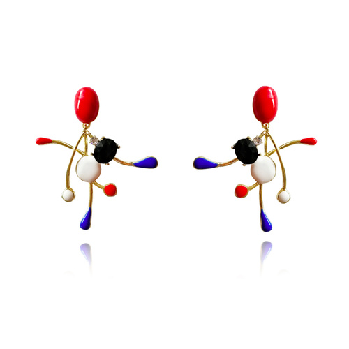 Margot Born Unique Artsy Statement Earrings