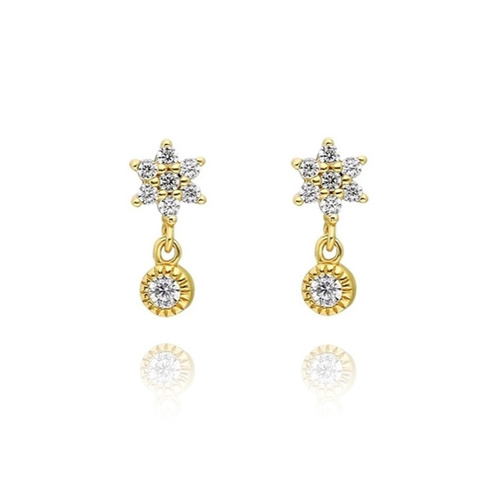 Aubree Gold Filled Star Earrings