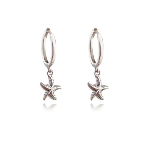 Meri Dainty Starfish Drop Earrings