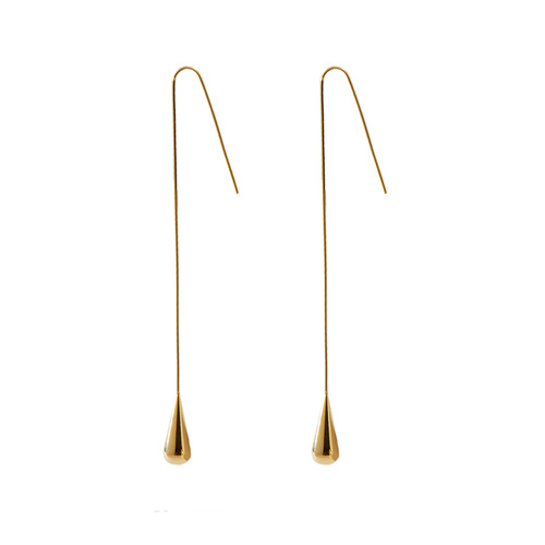 Esme Dor Simpliciy Long Drop Earrings