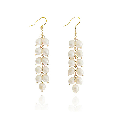 Elin Freshwater Pearl Drop Earrings