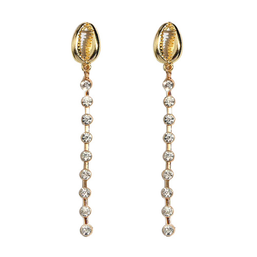 DeDe Shell Glamour Earrings (my ears are pierced)