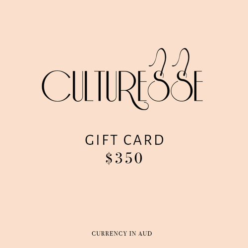 Culturesse $350 Gift Voucher