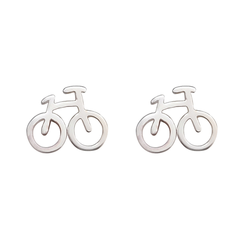 Little Bicycle Earrings