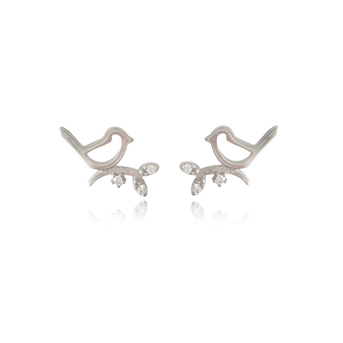 Little Birdy Dainty Stud Earrings
