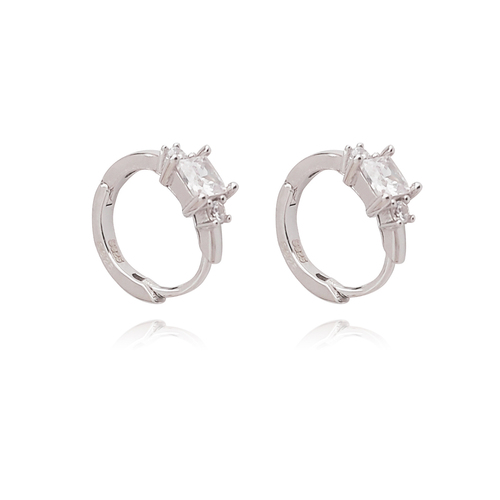 Cella Dainty Topaz Sleeper Earrings
