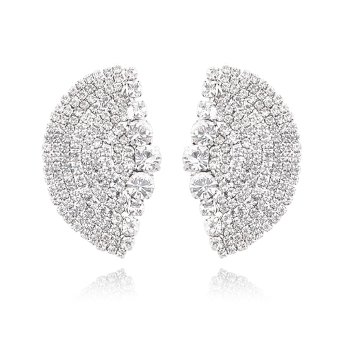 Deanna Catwalk Diamante Statement Earrings