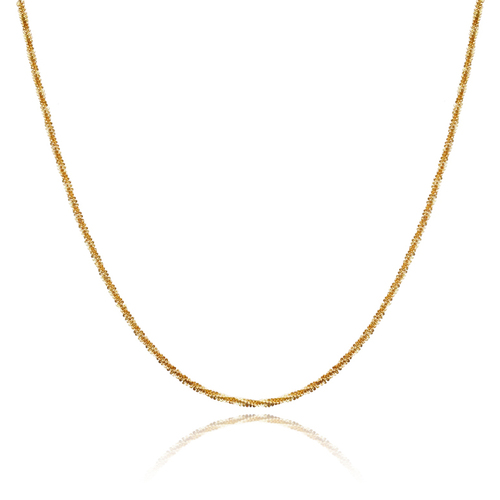 Issey 18K Gold Spine Chain Necklace