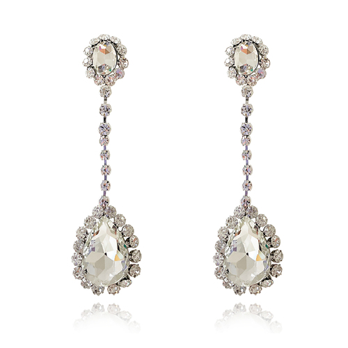 Rumer Catwalk Diamante Statement Earrings