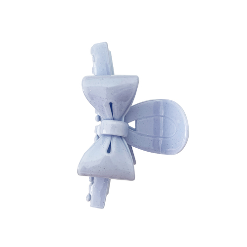 Layla Bow Hair Claw (Blue)