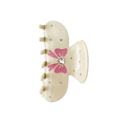 Alessia Bow Print Hair Claw